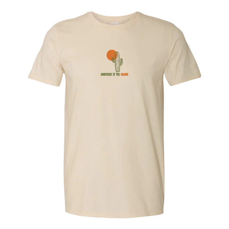 T-shirt "Something in the Orange" brodé
